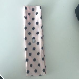 Polka dot lululemon headband
